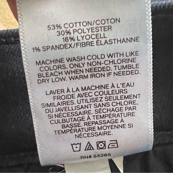 Express Mid Rise Side Stripe Jean Leggings - Picture 10 of 10